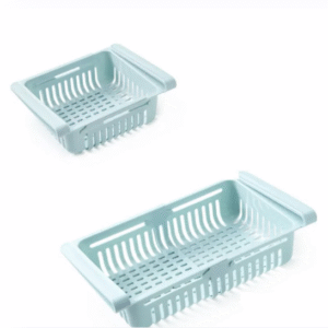 ESTANTE DE REFRIGERADOR MULTIFUNCIONAL, COLOR: AZUL, 1 PIEZA